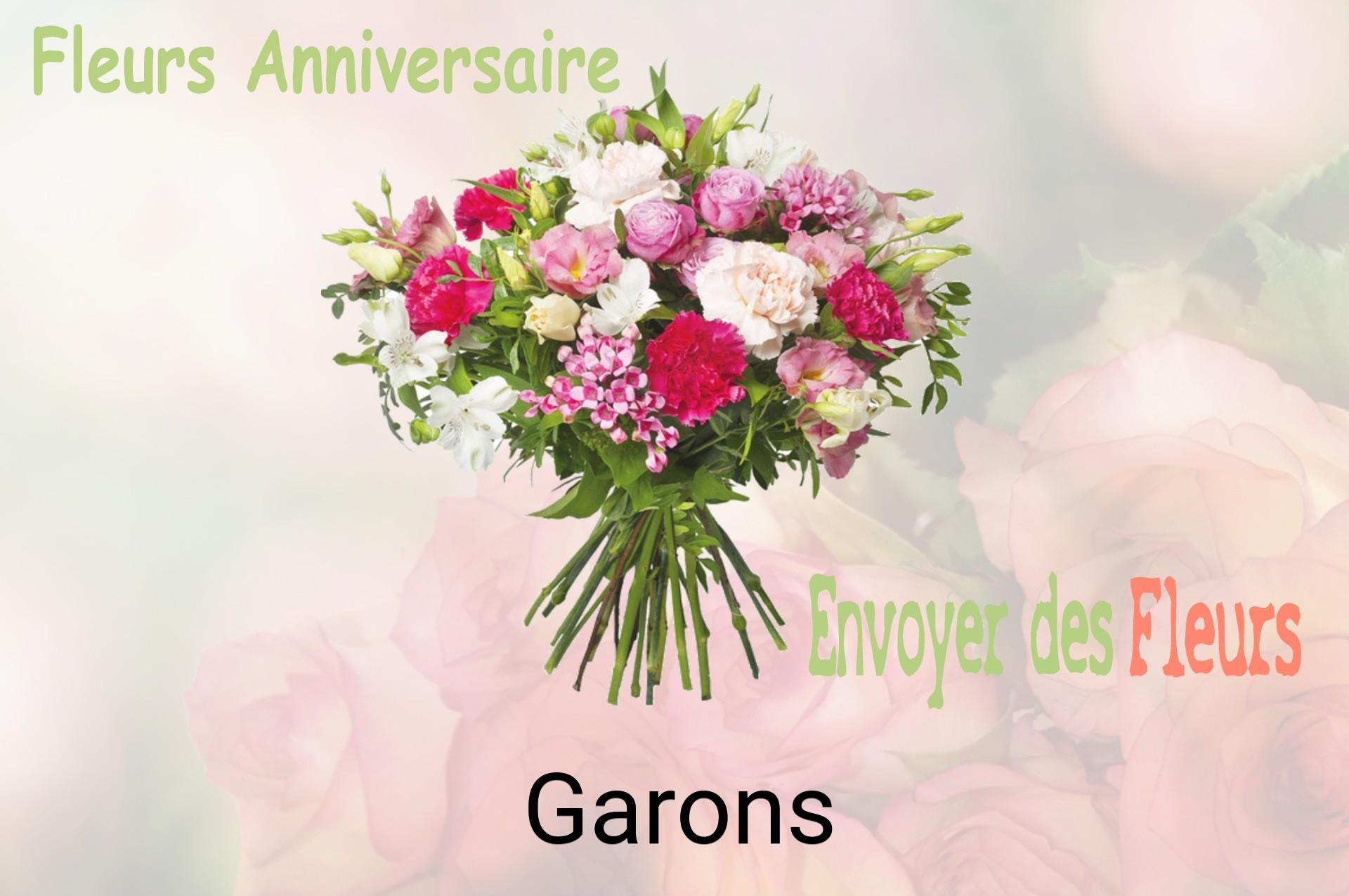 Bouquet de fleurs d’anniversaire livré à Garons