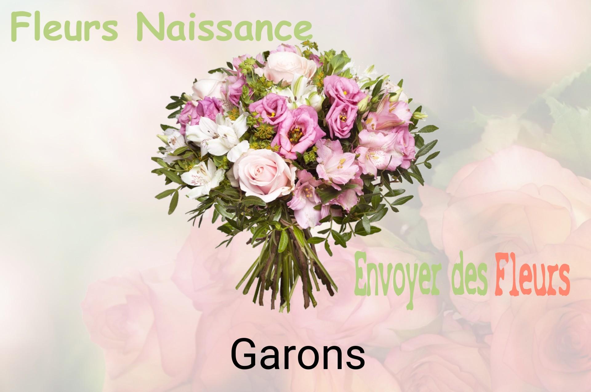 Bouquet de fleurs de naissance livré à Garons